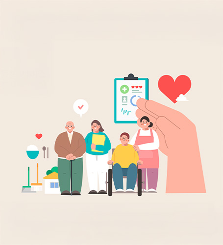 방문요양 서비스 이미지