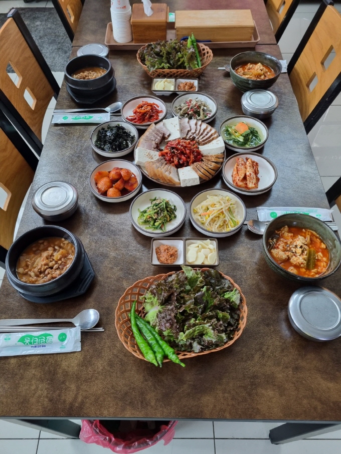 보쌈정식+순두부